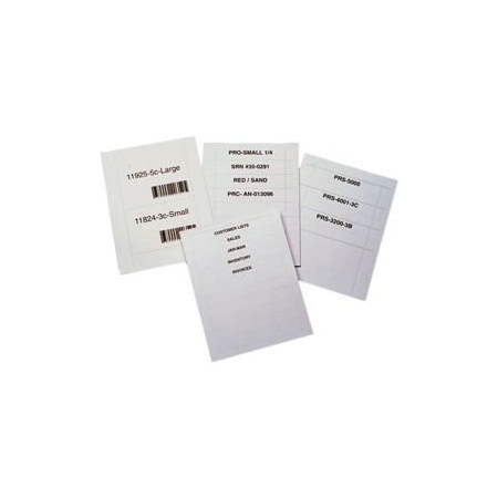 Aigner Index Laser Insert Sheets, Letter - Pref. 3in x 5in 200 pcs/pkg LI354***